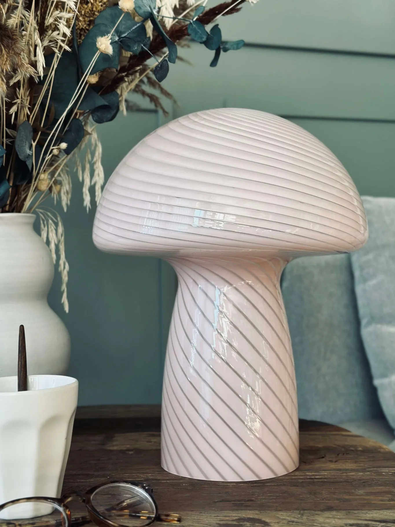 VIAMAJA Mushroom Lamper|Mushroom Lamper<Mushroom Elsa - Rosa 32cm