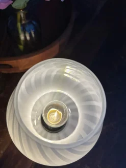 VIAMAJA Lamper|Mushroom Lamper<Mushroom Medium – Hvid mundblæst glas