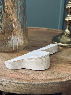 VIAMAJA Interiør|Pynte Genstande<Mushroom paper small - Creme