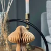 VIAMAJA Interiør|Pynte Genstande<Mushroom paper small - Gylden