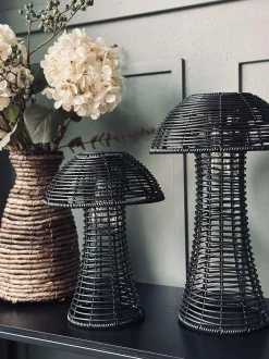 VIAMAJA Mushroom Lamper|Mushroom Lamper<Mushroom Solar - Black Small