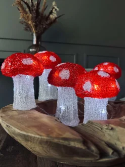VIAMAJA Lamper|Lys Og Led<Mushroom Sæt med 5 lamper - Godkendt til inde og ude
