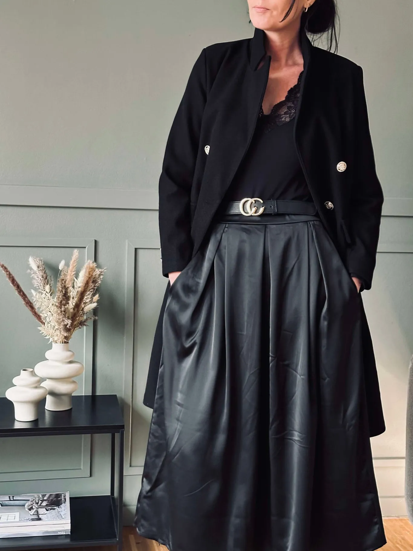 VIAMAJA Nederdele<Nederdel Leonora black