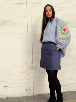 VIAMAJA Nederdele<Nederdel Sidsel - Dark denim