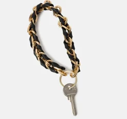 VIAMAJA Nøgleringe<Nøglesnor – Black / Gold
