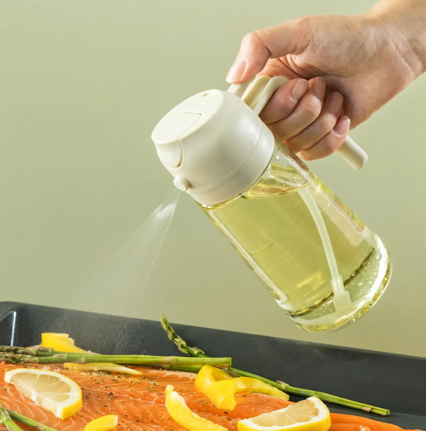 VIAMAJA Specialiteter|Div. Køkken<Oliedispenser 2-i-1 470ml - 2 pak