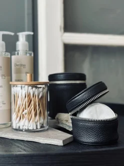 VIAMAJA Tilbehør Til Badeværelse|Smykkeopbevaring<Organiser Leather - Small black