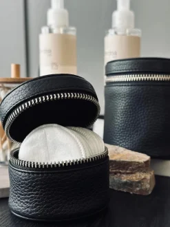 VIAMAJA Tilbehør Til Badeværelse|Smykkeopbevaring<Organiser Leather - Small black