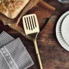VIAMAJA Bestik Og Køkkenredskaber|Rustfrit Stål<Palet med hul Golden - Rustfrit stål