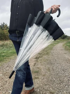 VIAMAJA Diverse Haveliv<Paraply Transparent - Black