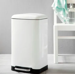 VIAMAJA Skraldespande|Tilbehør Til Badeværelse<Pedalspand SQUARE 30 L.