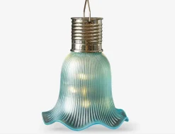 VIAMAJA Lys Og Led|Udendørs Led<Pendel flower m. Solceller - Aqua