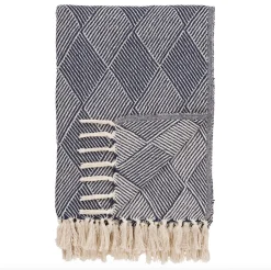 VIAMAJA Tæpper Og Puder<Plaid - Blue cotton