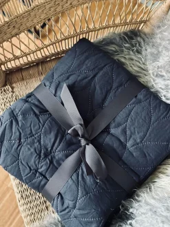 VIAMAJA Sengetæppe<Plaid / sengetæppe – Quilt Navy 200x220cm