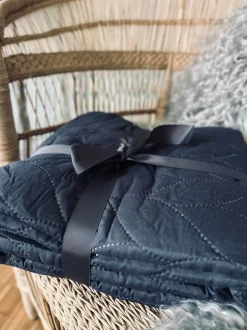 VIAMAJA Sengetæppe<Plaid / sengetæppe – Quilt Navy 200x220cm