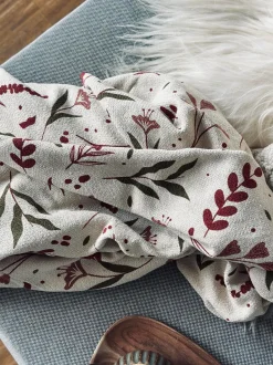 VIAMAJA Tæpper Og Puder|Restparti<Plaid recycling bomuld - Flora