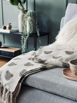 VIAMAJA Tæpper Og Puder|Mini Maja<Plaid recycling bomuld - Teddy
