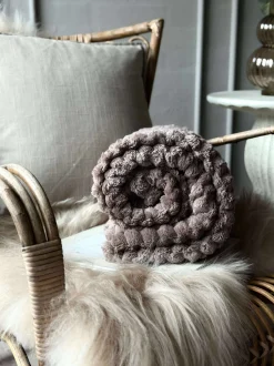 VIAMAJA Tæpper Og Puder<Plaid SUPER SOFT - Taupe