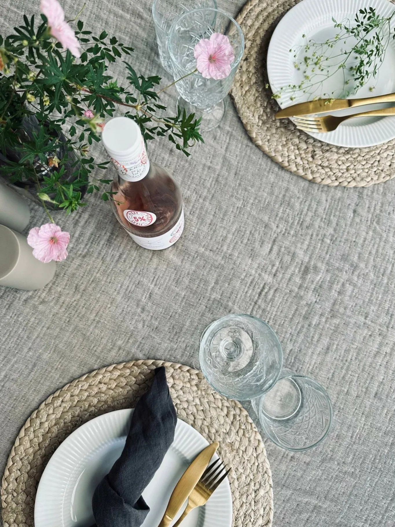VIAMAJA Tæpper Og Puder<Plaid vævet med kork – Nature mix
