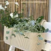VIAMAJA Plantekasser|Havekrukker<Plantekasse med ophæng – Creme