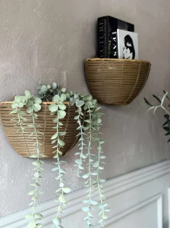 VIAMAJA Urtepotter|Hængepotte<Plantekurv Rattan