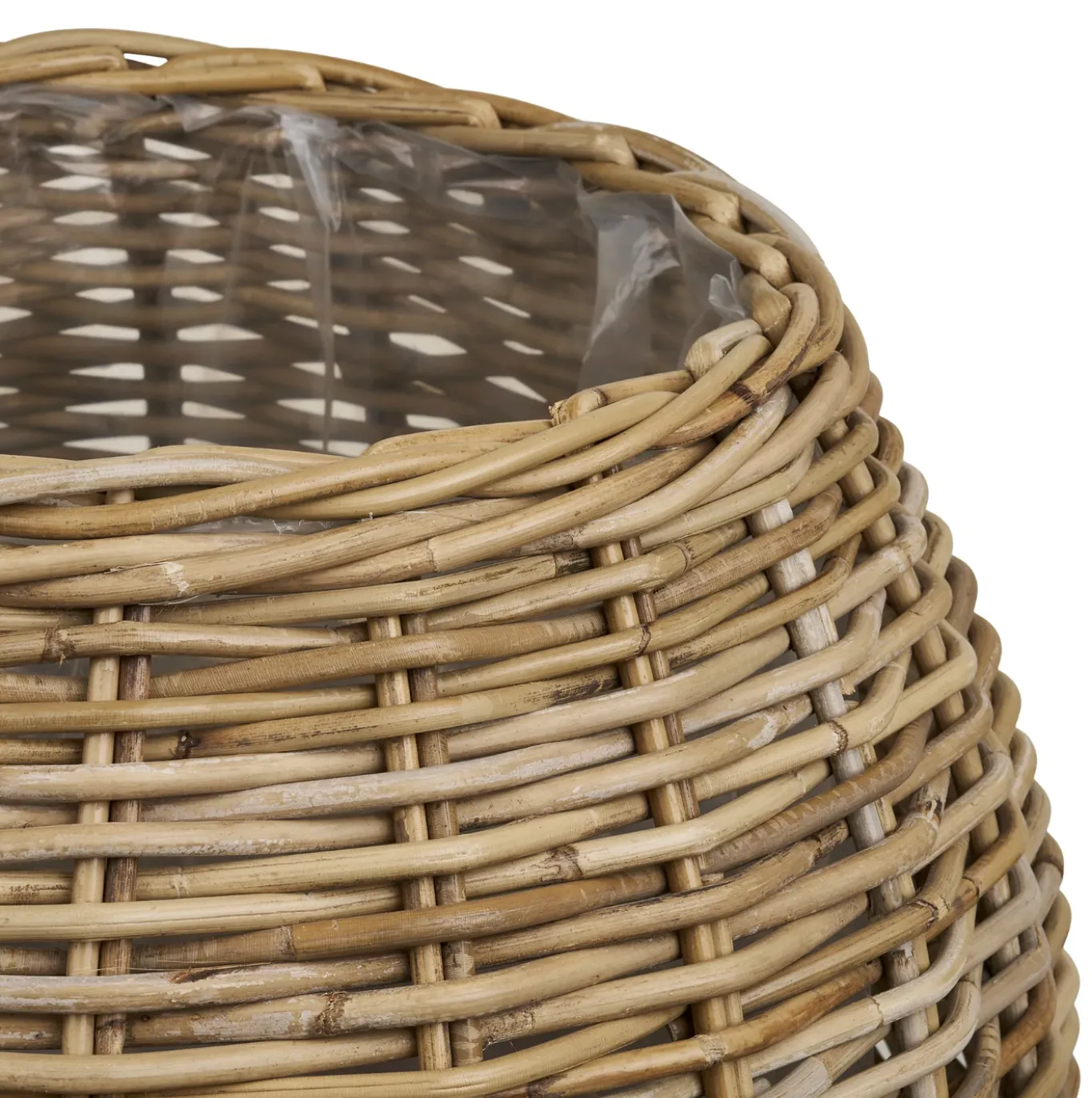 VIAMAJA Havekrukker|Kurve Og Potter<Plantekurve i natur rattan - 2 stk