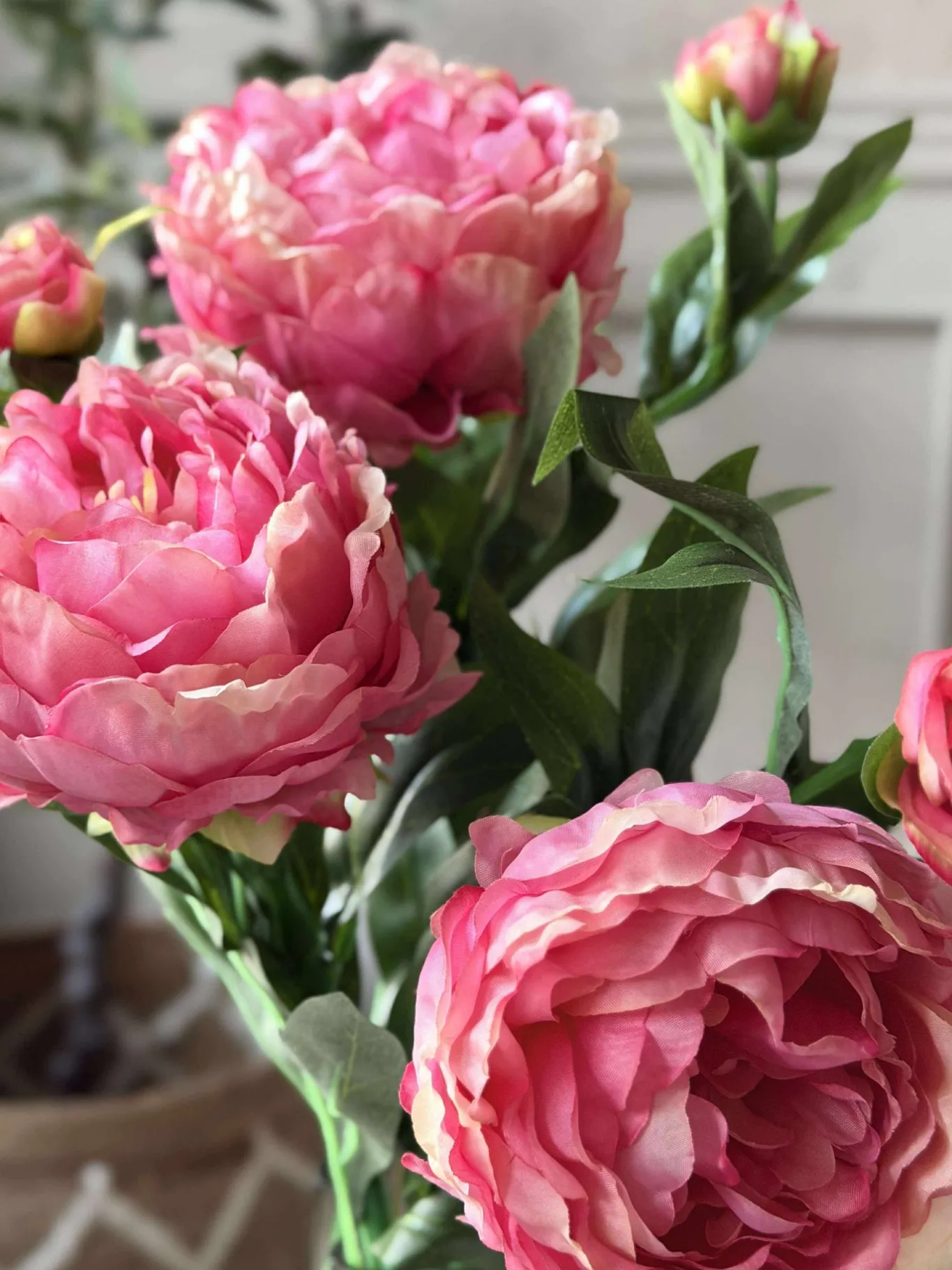 VIAMAJA Blomster<Pæon 60 cm - Flere farver