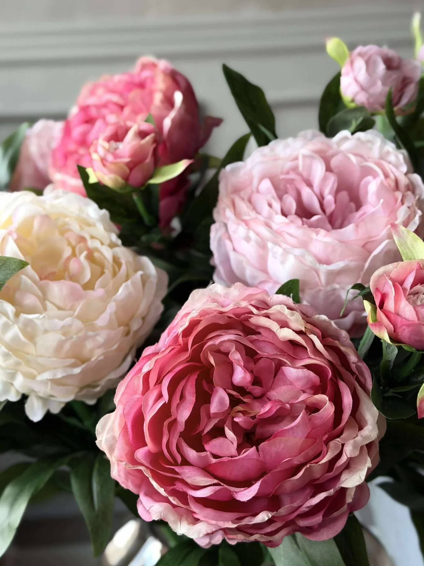 VIAMAJA Blomster<Pæon 60 cm - Flere farver