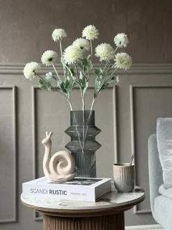 VIAMAJA Blomster<Prydløg stilk 60 cm - Hvid