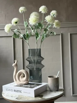 VIAMAJA Blomster<Prydløg stilk 60 cm - Hvid