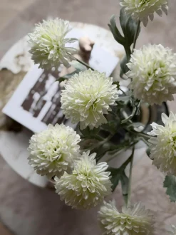 VIAMAJA Blomster<Prydløg stilk 60 cm - Hvid