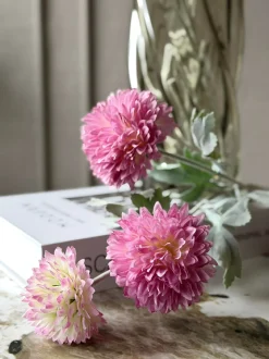VIAMAJA Blomster<Prydløg stilk 60 cm - Rosa