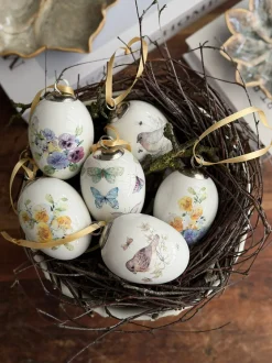 VIAMAJA Påske<Påskeæg porcelæn - MIX