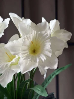VIAMAJA Blomster|Påske<Påskelilje stilk - Hvid