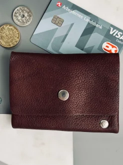 VIAMAJA Punge Og Kortholdere<Pung Aura small Dark Brown
