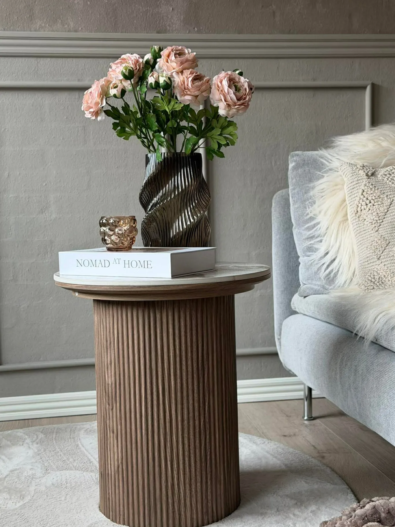 VIAMAJA Blomster<Ranunkel 50cm - Rosa