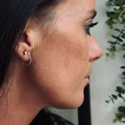 VIAMAJA Hoops<Øreringe Alexa Sterling Silver