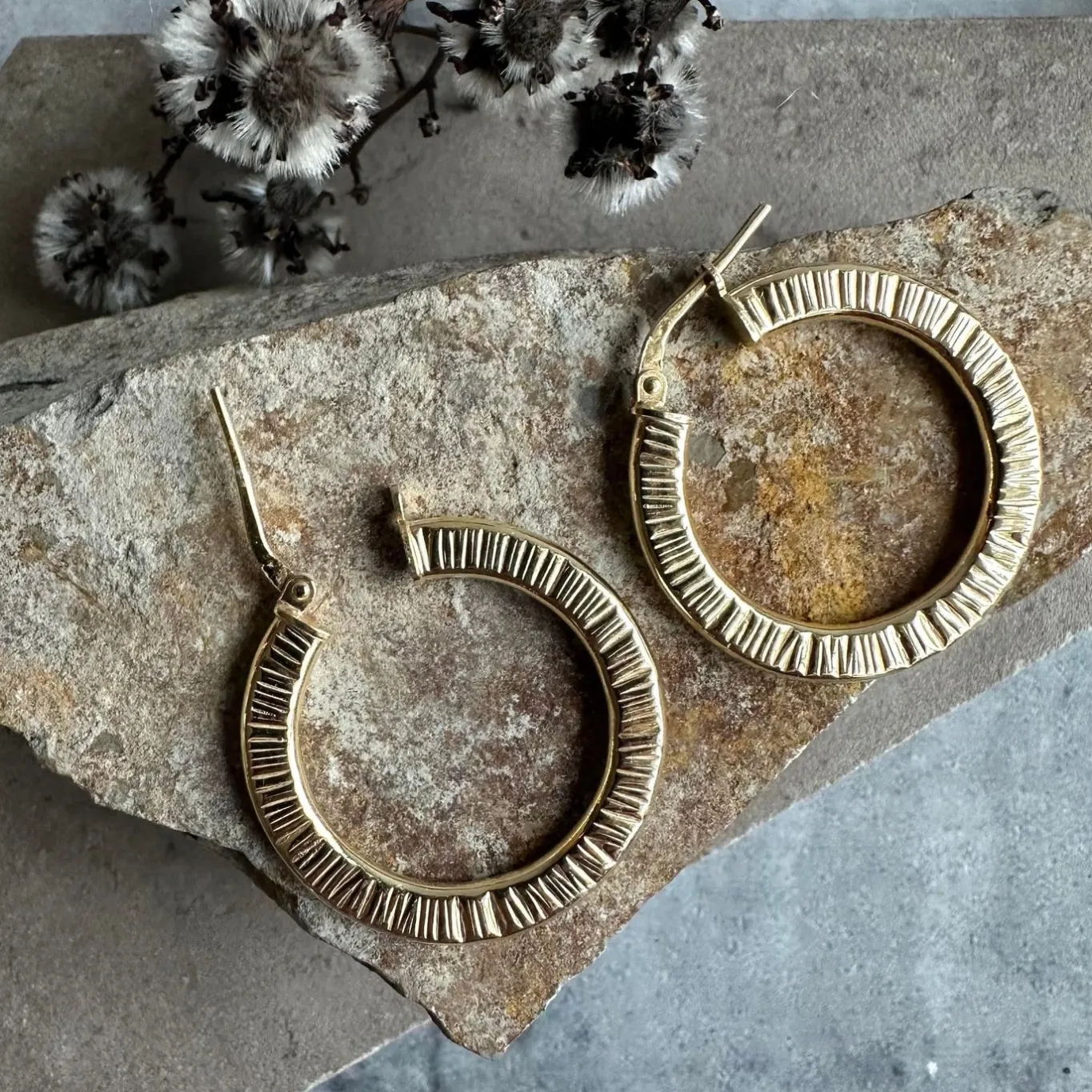 VIAMAJA Hoops<Øreringe Chloe Big Sterling Silver 18K forgyldt