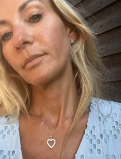 VIAMAJA Ørestikker<Øreringe Maddie 18K forgyldt