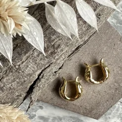 VIAMAJA Premium Smykker<Øreringe Sheila 18K forgyldt sterling sølv