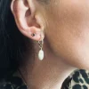 VIAMAJA Ørestikker<Ørestikker GIA – Black 18K forgyldt