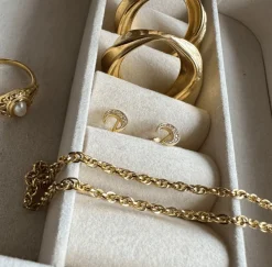 VIAMAJA Ørestikker<Ørestikker Marleen 18K forgyldt Sterling Silver