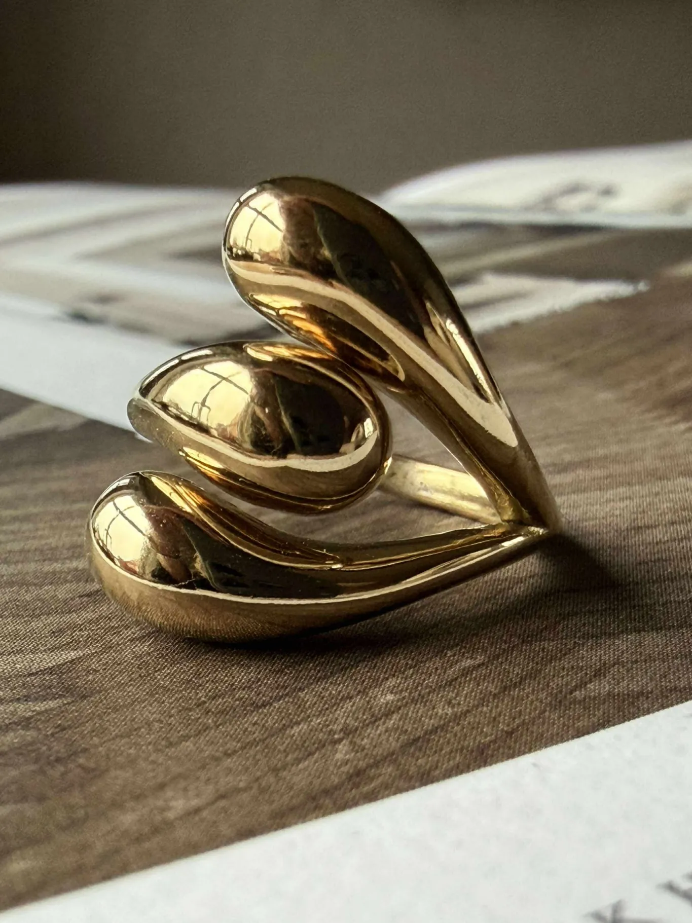 VIAMAJA Ringe|Vandfaste Smykker<Ring JENNINGS forgyldt