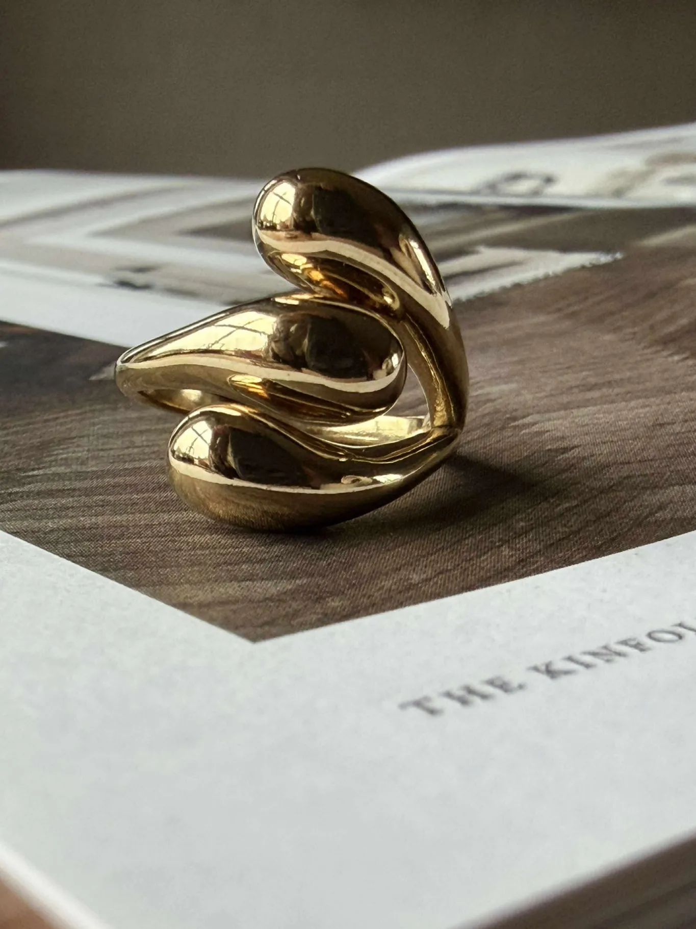 VIAMAJA Ringe|Vandfaste Smykker<Ring JENNINGS forgyldt
