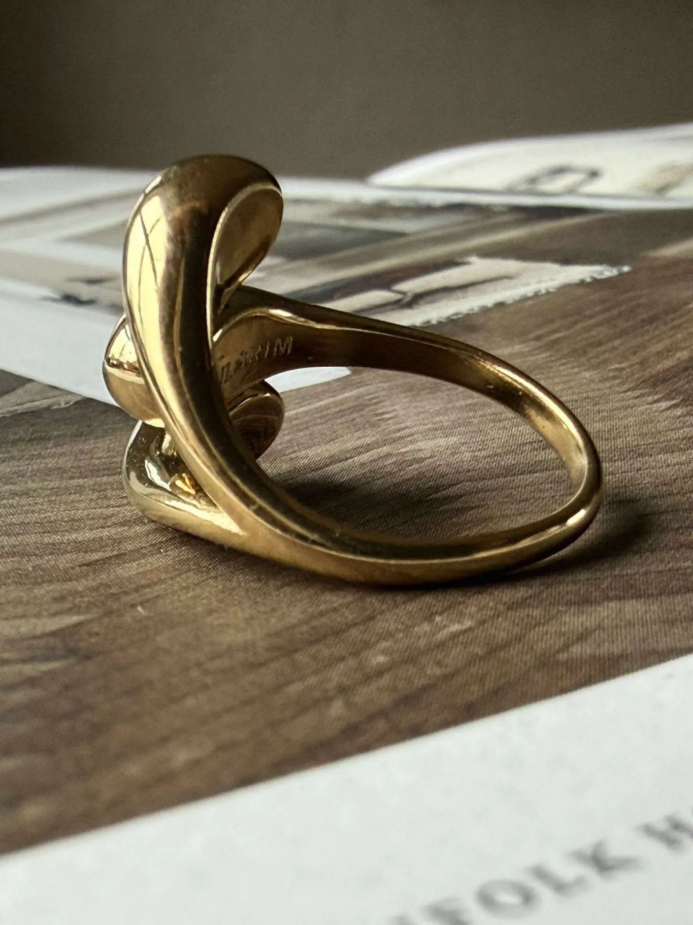 VIAMAJA Ringe|Vandfaste Smykker<Ring JENNINGS forgyldt