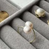 VIAMAJA Ringe|Vandfaste Smykker<Ring Miara - Justerbar forgyldt