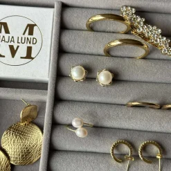 VIAMAJA Ringe|Vandfaste Smykker<Ring Miara - Justerbar forgyldt