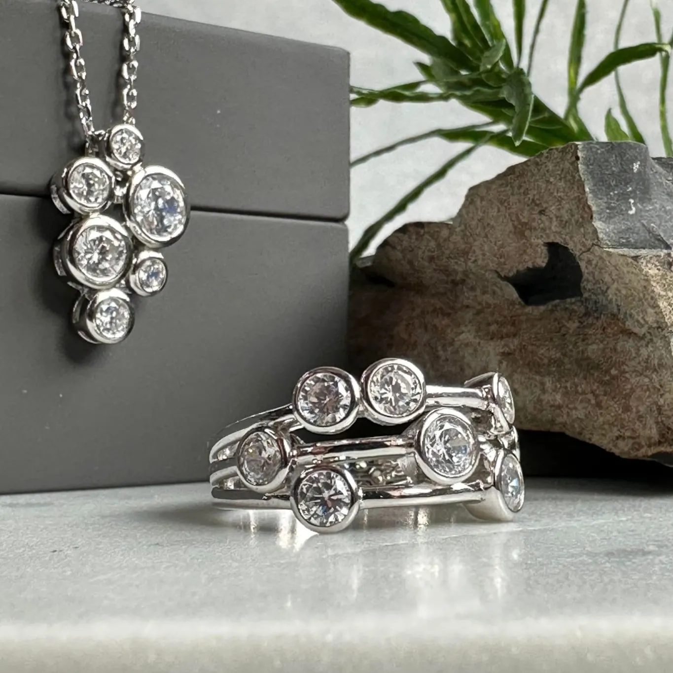 VIAMAJA Ringe|Premium Smykker<Ring Miriam Clear - Sterling Silver