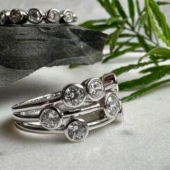 VIAMAJA Ringe|Premium Smykker<Ring Miriam Clear - Sterling Silver