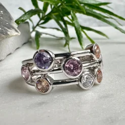 VIAMAJA Ringe|Premium Smykker<Ring Miriam Color - Sterling silver
